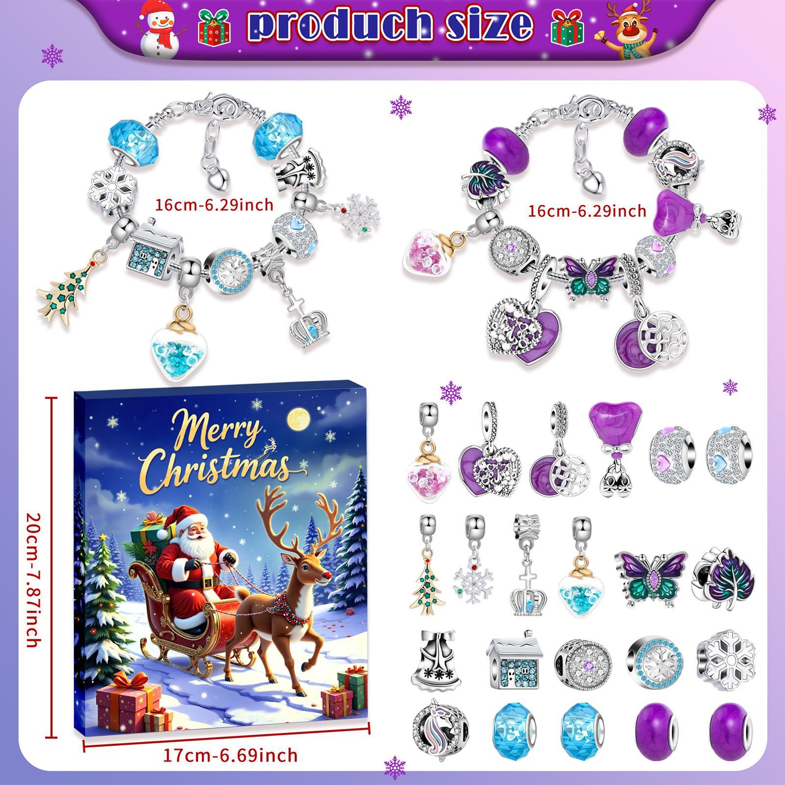 Jewelry Making Advent Calendar - 24 يوما عيد الميلاد العد التنازلي
