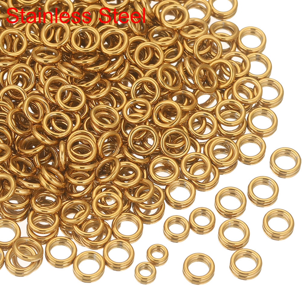 Jewelry Making Closed Jump Rings - 50 قطعة من حلقات الانتقال المغلقة