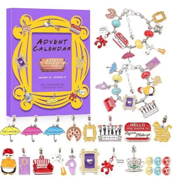 Jewelry Making Advent Calendar - مجموعة أساور سحرية جديدة لعام 2026