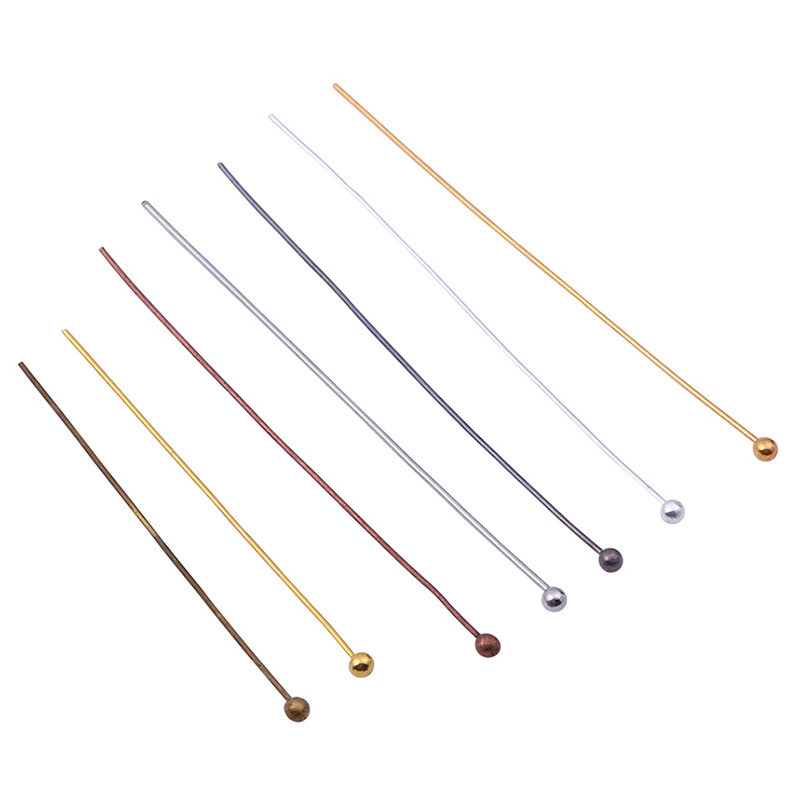 Jewelry Making Head Pins - 200 قطعة/مجموعة 16 20 25 30