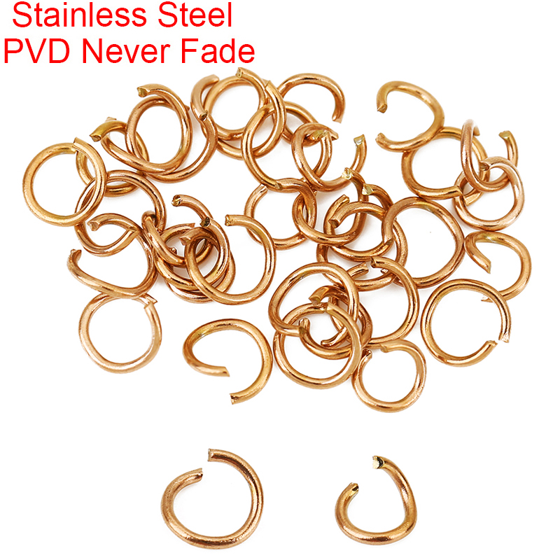 Jewelry Making Closed Jump Rings - ١٠٠ قطعة من حلقات الربط المفتوحة