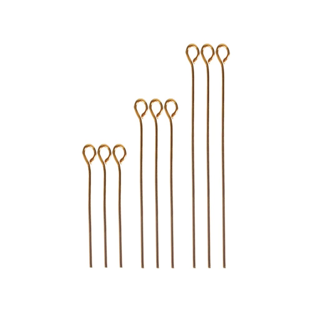 Jewelry Making Head Pins - 200 قطعة من إبر الخرز المعدنية