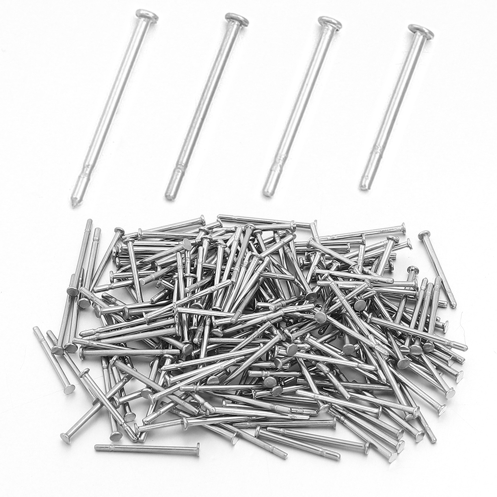 Jewelry Making Head Pins - 200 قطعة/مجموعة من دبابيس الأذن المسطحة