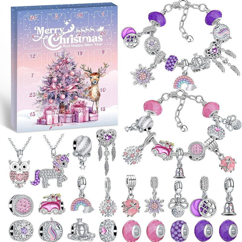 Jewelry Making Advent Calendar - تقويم عيد الميلاد الجديد للعد التنازلي