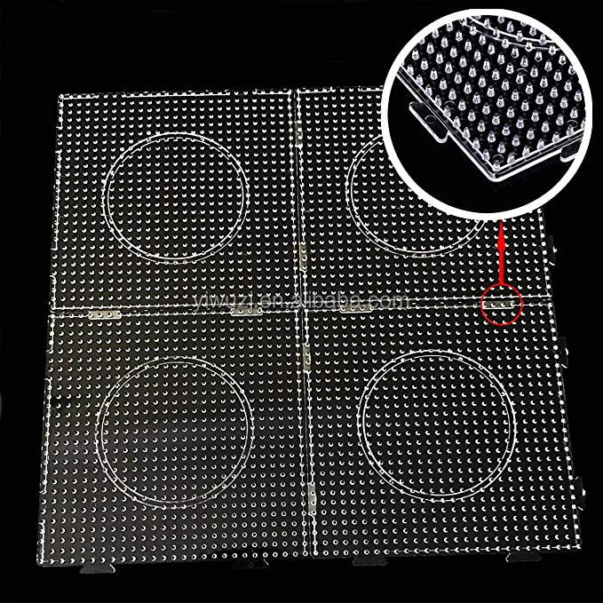 Jewelry Making Board - 4 قطع/خرز هاما 5.0/2.6 مم، ألواح