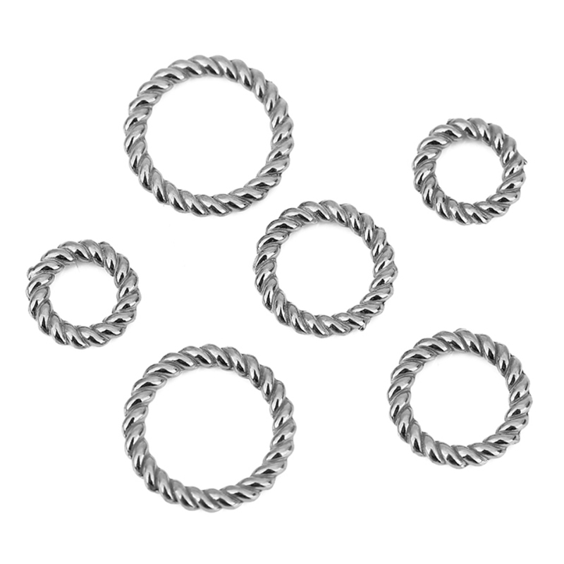 10 قطعة PVD أبدا تتلاشى الفولا - مراجعة Jewelry Making Closed Jump Rings وسعره