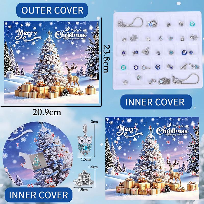 مجموعة صنع المجوهرات لعيد المي - مراجعة Jewelry Making Advent Calendar وسعره