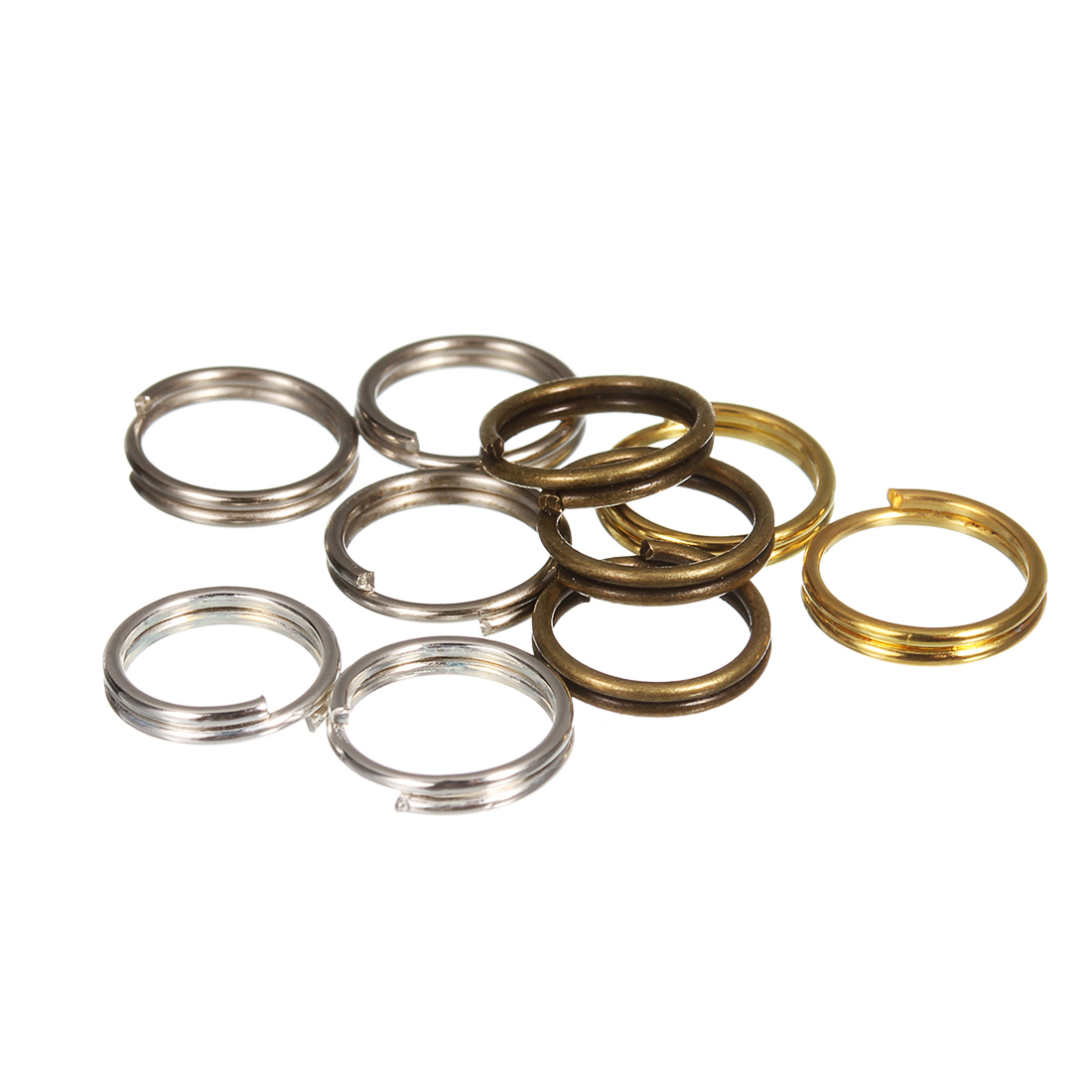 50-200 قطعة من حلقات التوصيل ا - مراجعة Jewelry Making Closed Jump Rings وسعره
