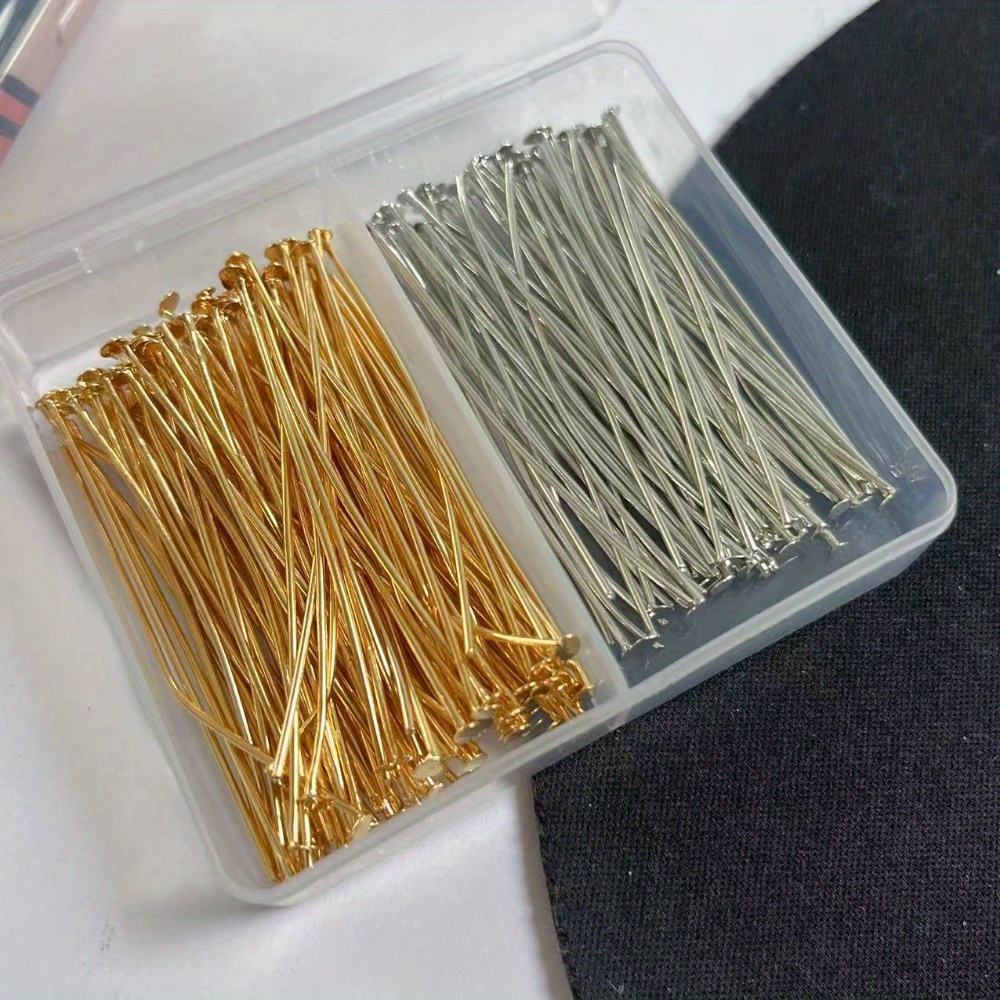 200 قطعة من إبر برأس حديدي 30/ - مراجعة Jewelry Making Head Pins وسعره