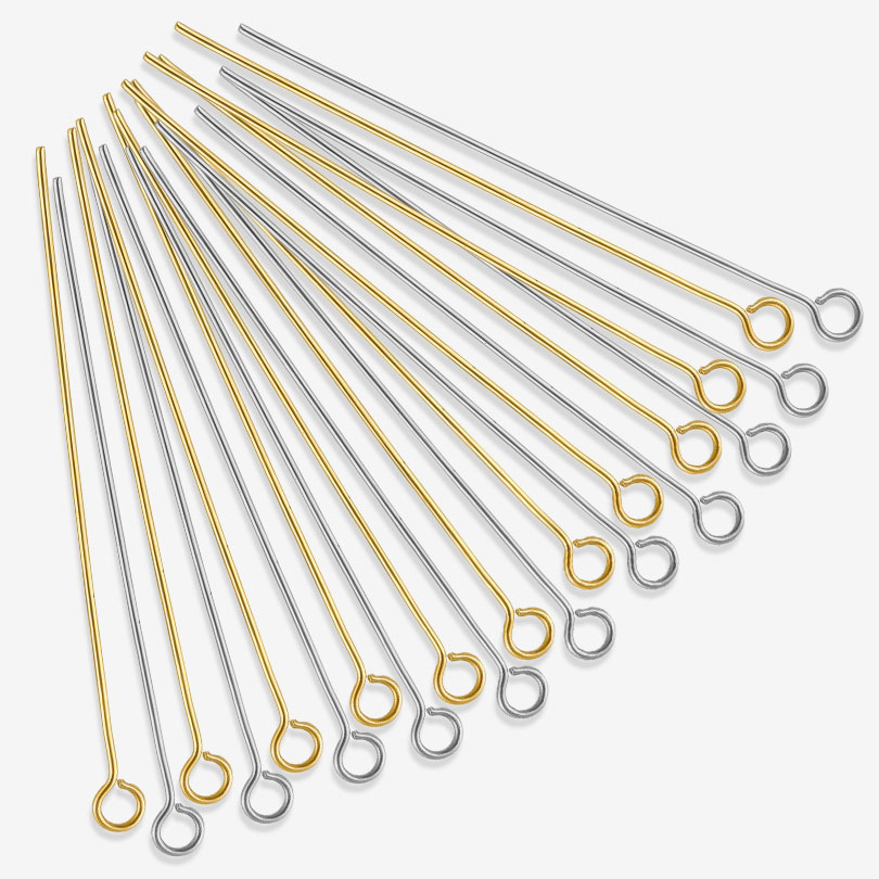 50 قطعة/مجموعة من دبابيس العين - مراجعة Jewelry Making Head Pins وسعره