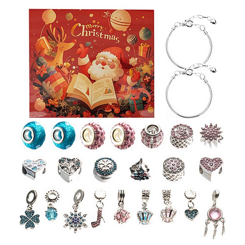 24 يوما مجوهرات عيد الميلاد تق - مراجعة Jewelry Making Advent Calendar وسعره