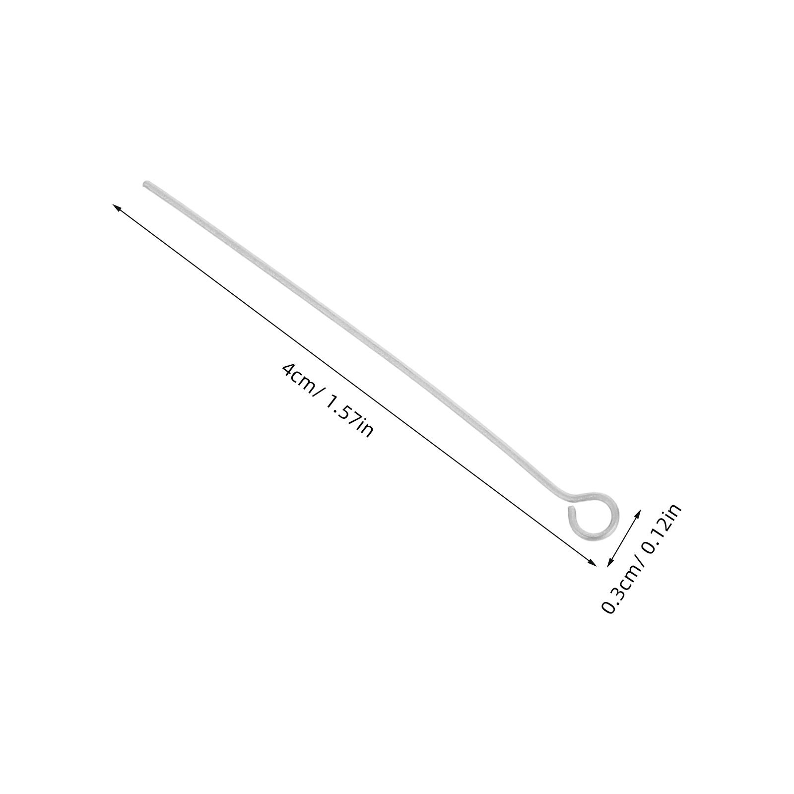 300 قطعة من دبابيس الفولاذ الم - مراجعة Jewelry Making Head Pins وسعره
