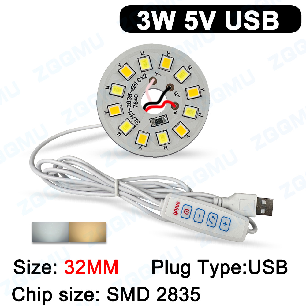 USB مصباح ليد مجلس DC5V 3 واط  - مراجعة Jewelry Making Board وسعره