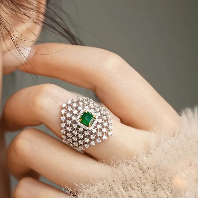 2026 جديد، خاتم زركون فاخر للغ - مراجعة Jewelry Making Magazines وسعره