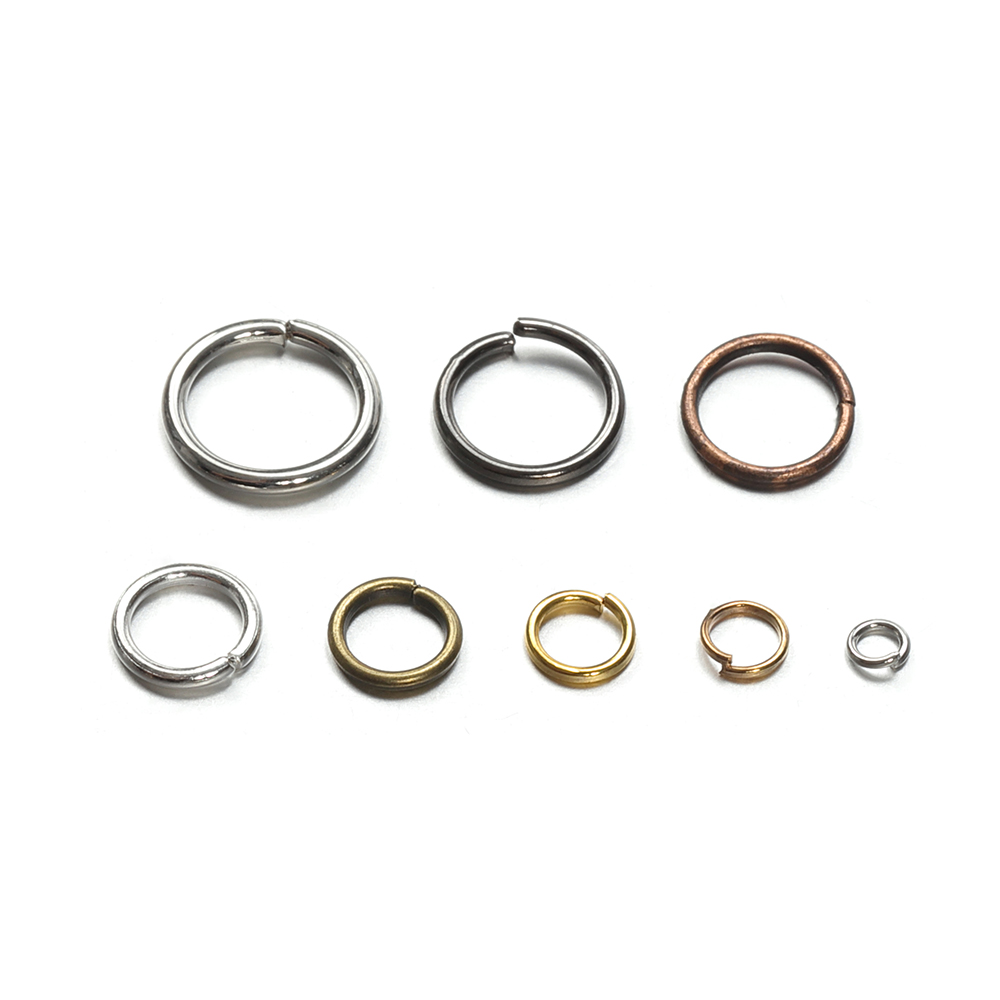 200 قطعة من حلقات المجوهرات ال - مراجعة Jewelry Making Closed Jump Rings وسعره