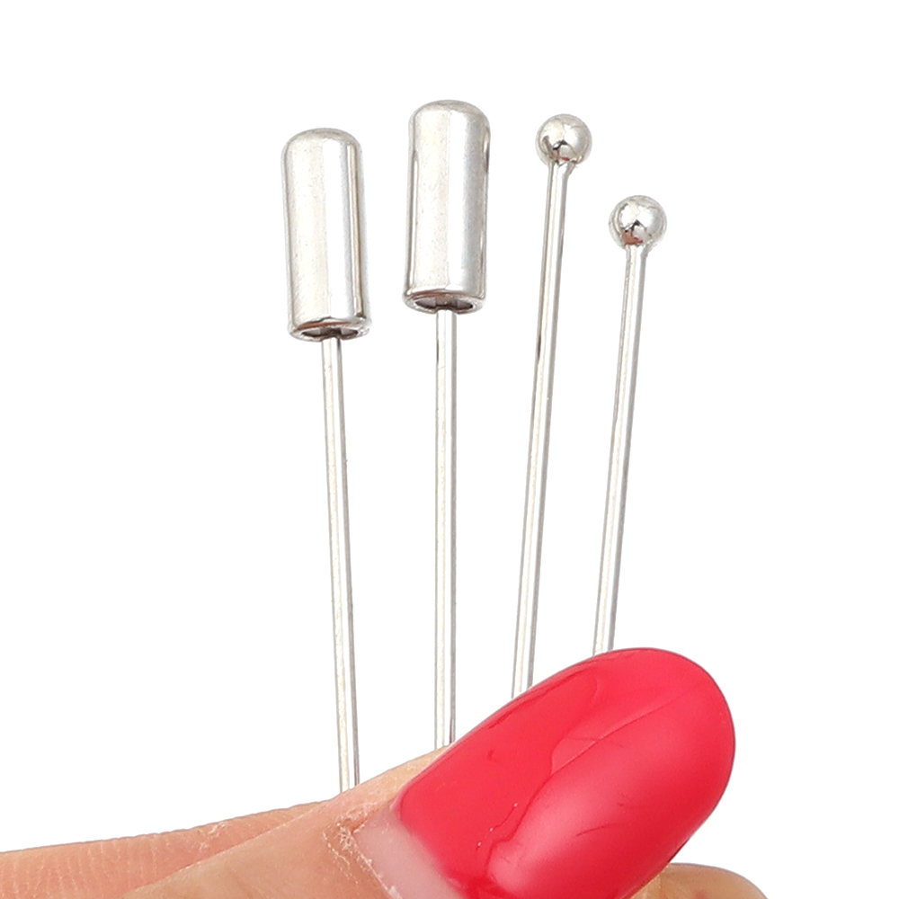 10 قطع/مجموعة دبابيس أمان نحاس - مراجعة Jewelry Making Head Pins وسعره