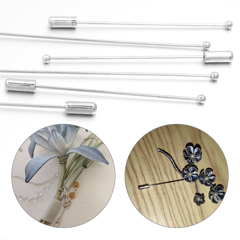 10 قطع/مجموعة دبابيس أمان نحاس - مراجعة Jewelry Making Head Pins وسعره