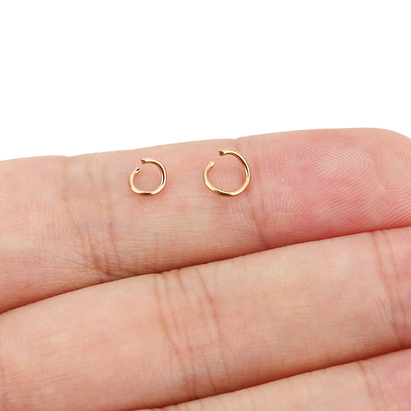 ١٠٠ قطعة من حلقات الربط المفتو - مراجعة Jewelry Making Closed Jump Rings وسعره
