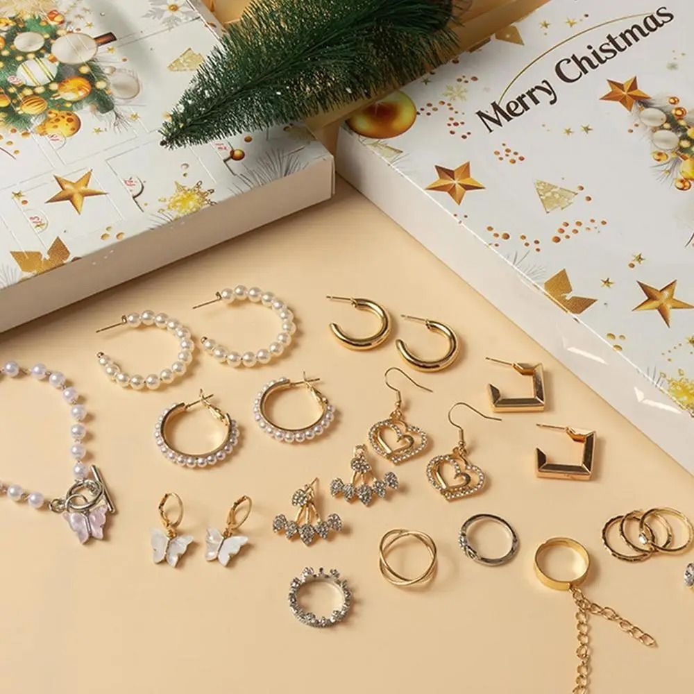 2024 DIY عيد الميلاد تقويم الق - مراجعة Jewelry Making Advent Calendar وسعره