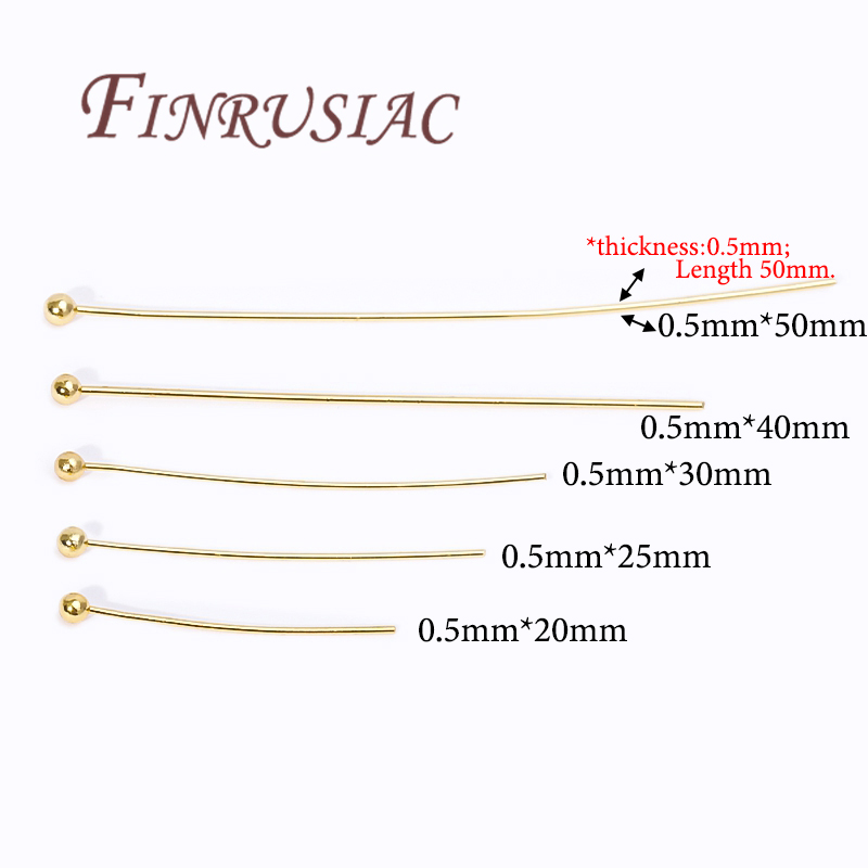 50 قطعة 20-50 مللي متر دبابيس  - مراجعة Jewelry Making Head Pins وسعره