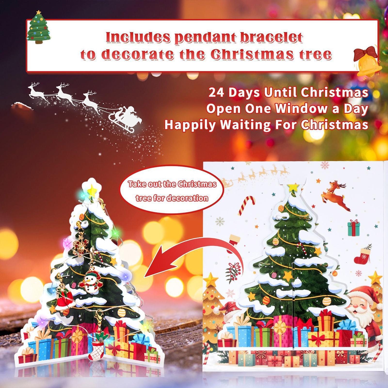 التقويم مجيء سحر عيد الميلاد ا - مراجعة Jewelry Making Advent Calendar وسعره