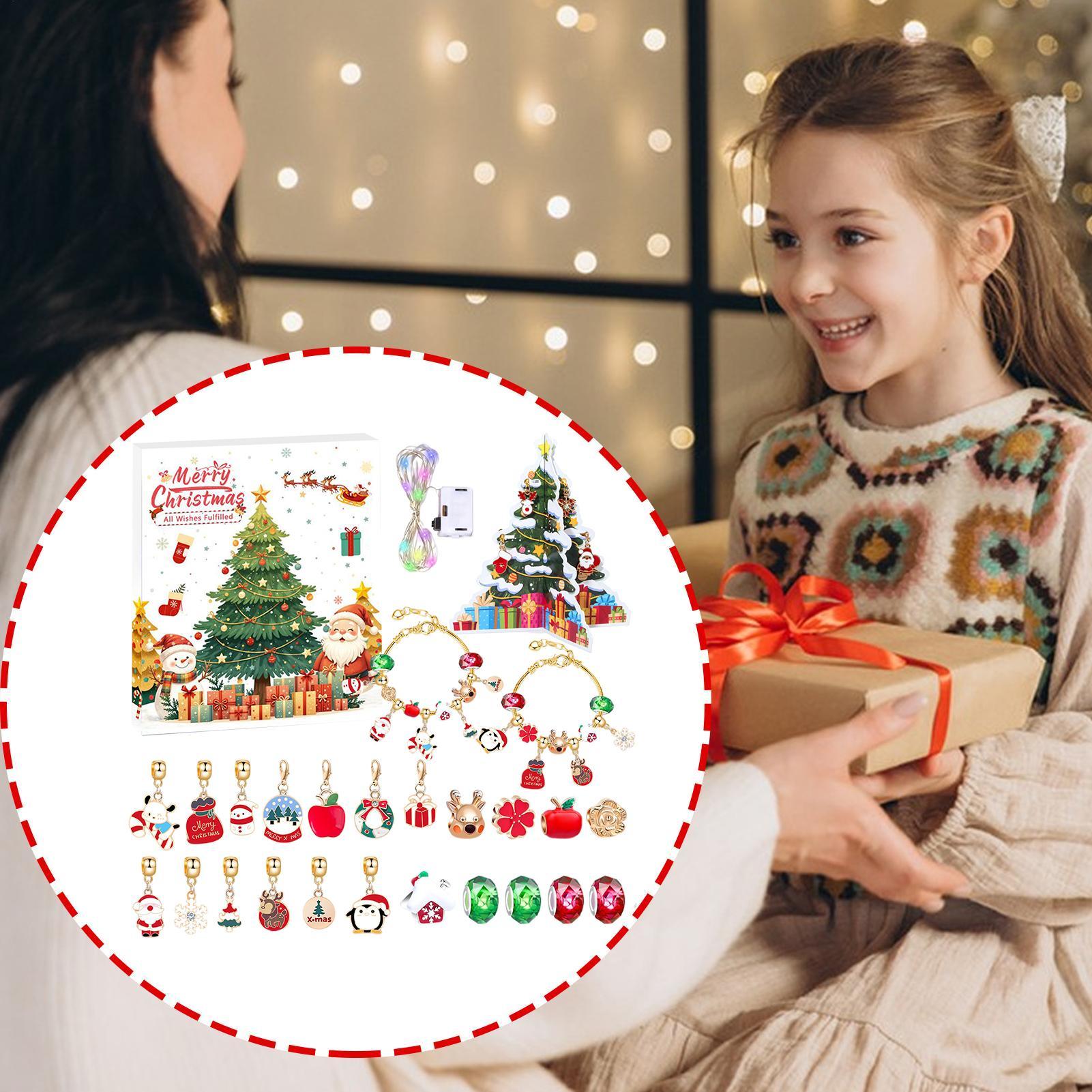 التقويم مجيء سحر عيد الميلاد ا - مراجعة Jewelry Making Advent Calendar وسعره