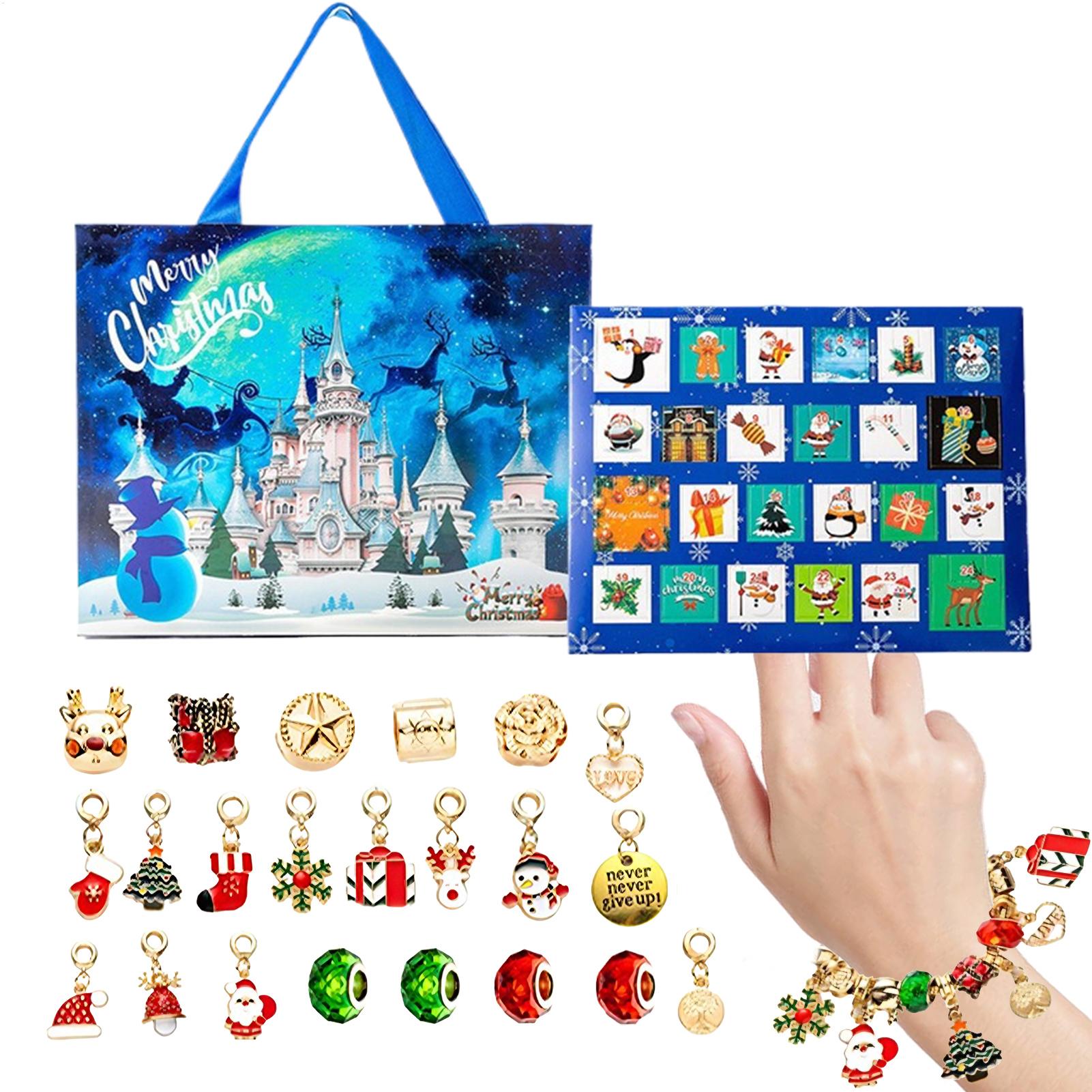 2025 عيد الميلاد سحر سوار صنع  - مراجعة Jewelry Making Advent Calendar وسعره